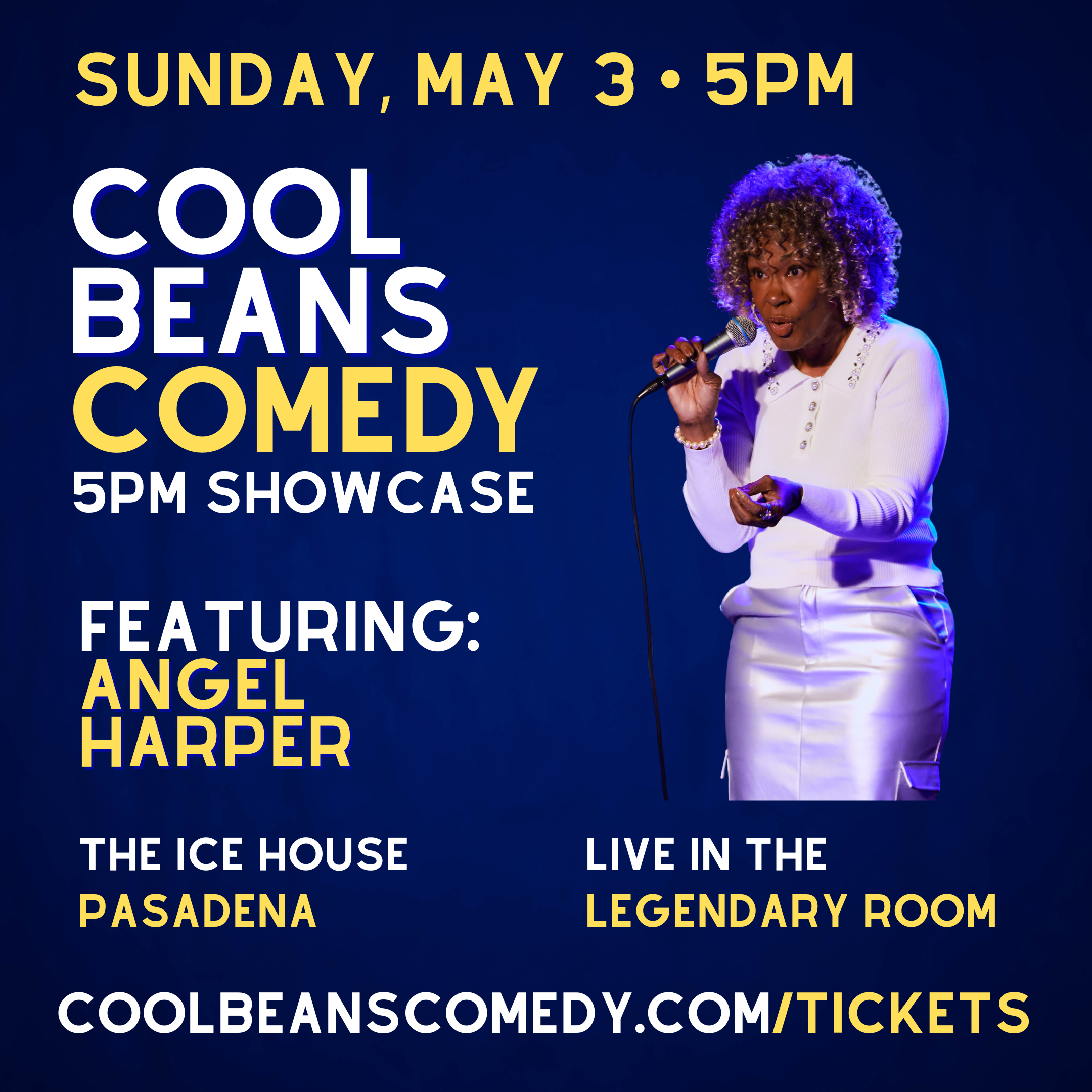 See the Snow Leopard on May 3 at the Cool Beans Comedy Showcase